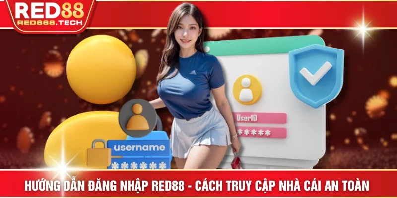 Hướng dẫn đăng nhập RED88 với quy trình 3 bước cực đơn giản