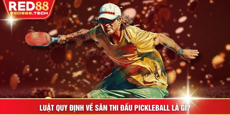 Luật quy định về sân thi đấu Pickleball là gì?